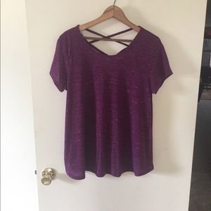 “So” Relaxed Fit Strappy Tee